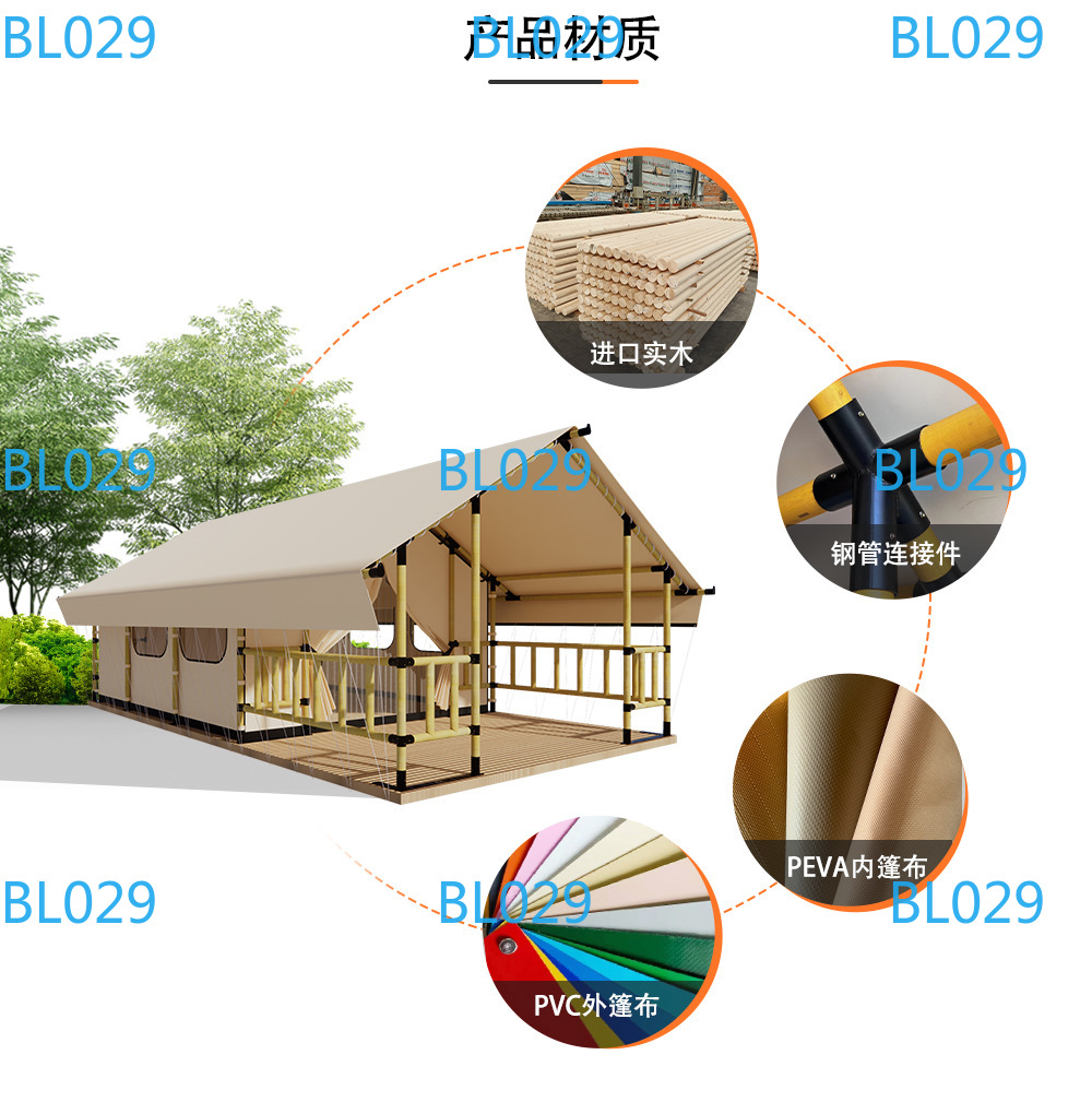 Customized Luxury Glamping Ten - огляд і ціна Outdoor Camping And Glamping