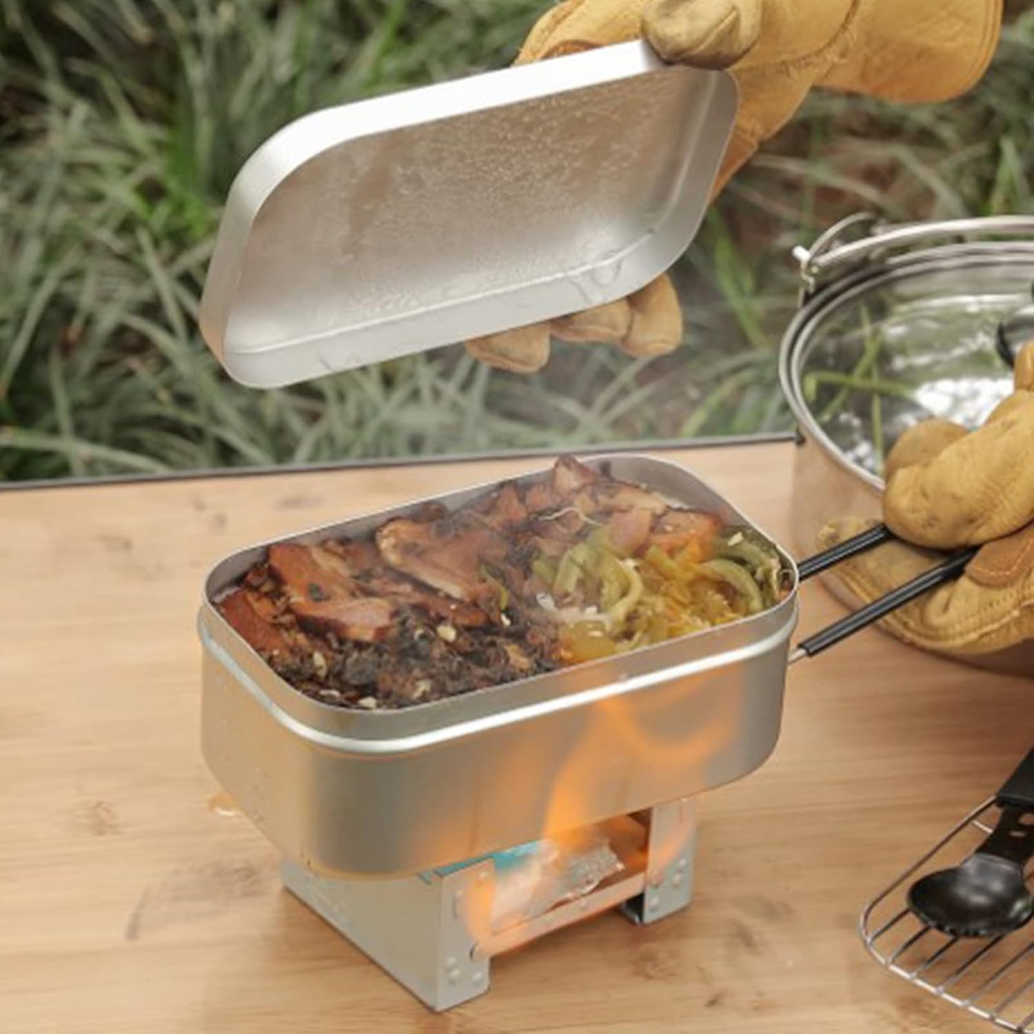 Foldable Bento Box Handle, Lun - огляд і ціна Outdoor Camping Uk
