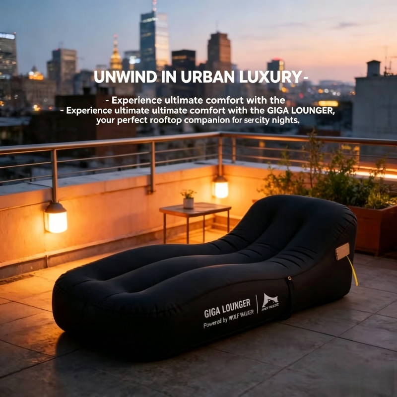 LXZ Automatic Inflatable Chair - огляд і ціна Outdoor Camping Table And Chairs