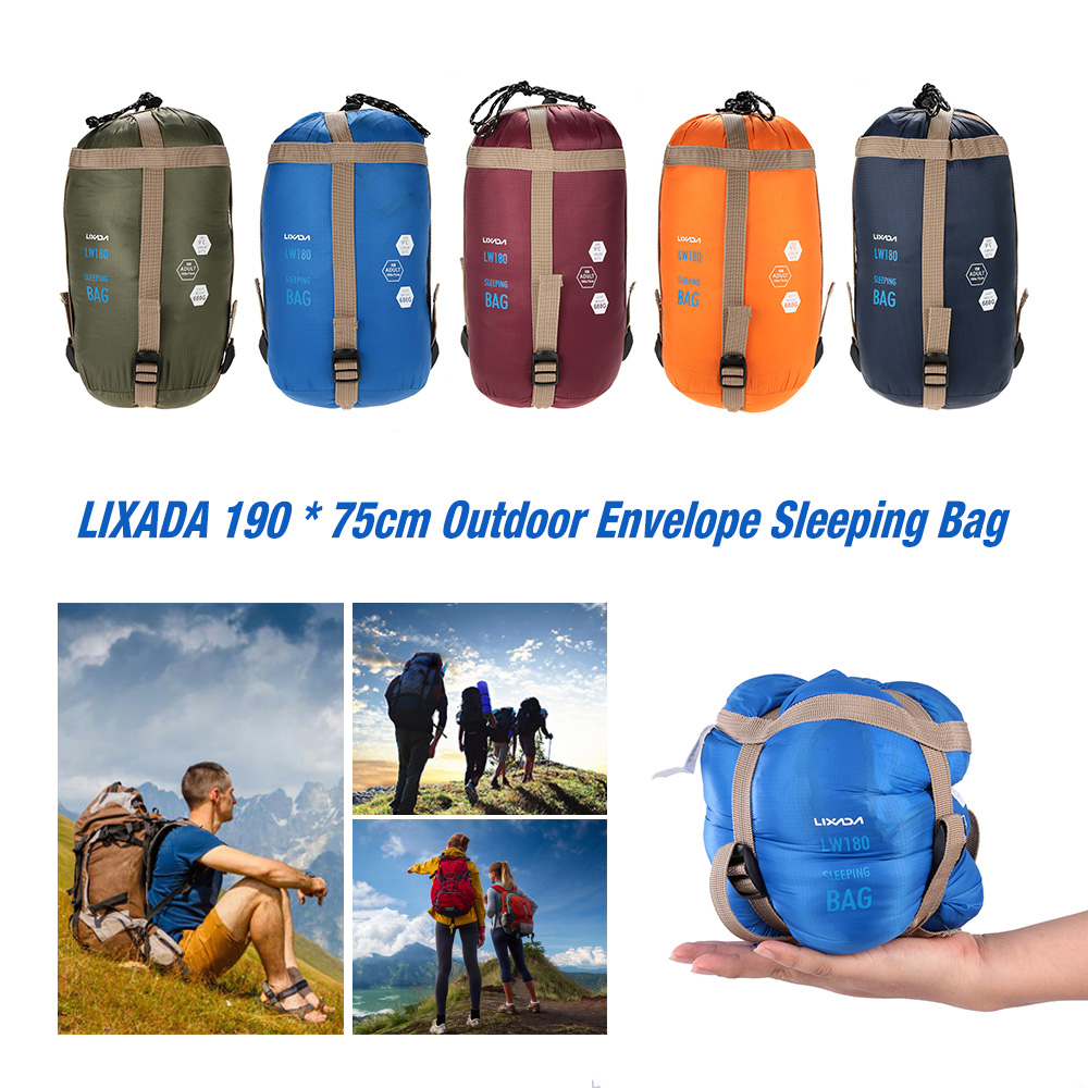Lixada 190 * 75cm Outdoor Port - огляд і ціна Ultralight Sleeping Bag