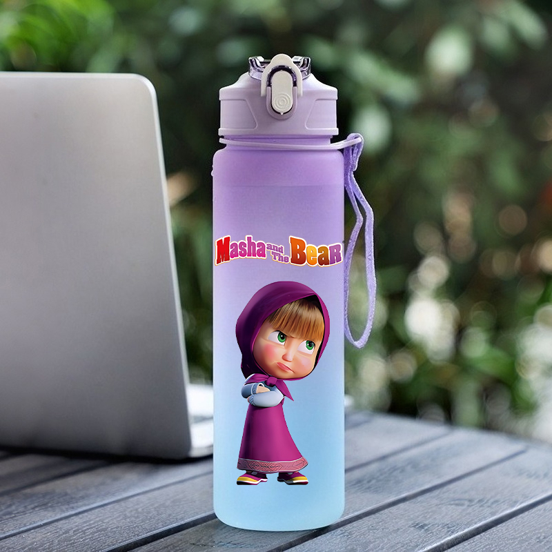 Water Bottle with Straw Girls  - огляд і ціна Bear Canister