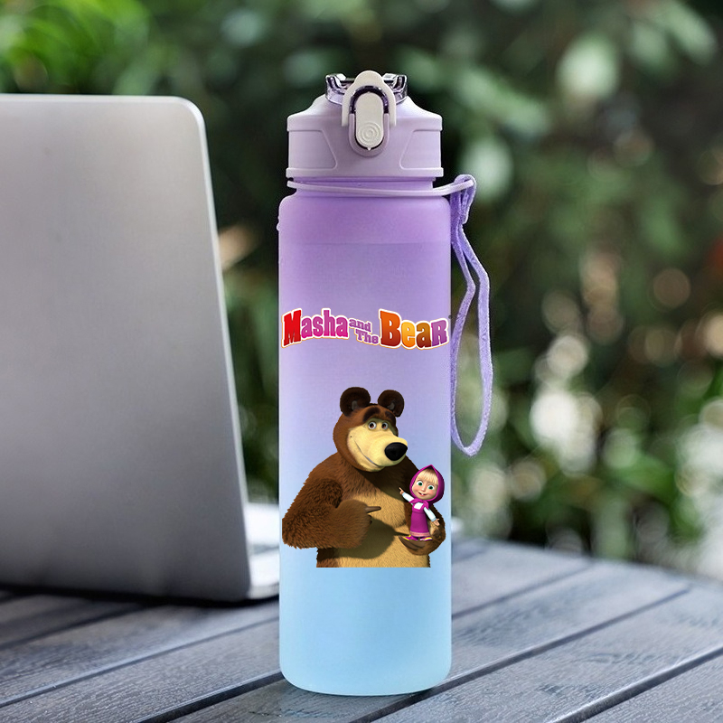 Water Bottle with Straw Girls  - огляд і ціна Bear Canister
