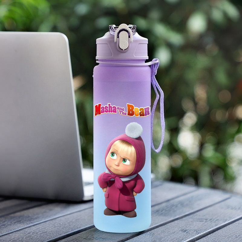 Water Bottle with Straw Girls  - огляд і ціна Bear Canister