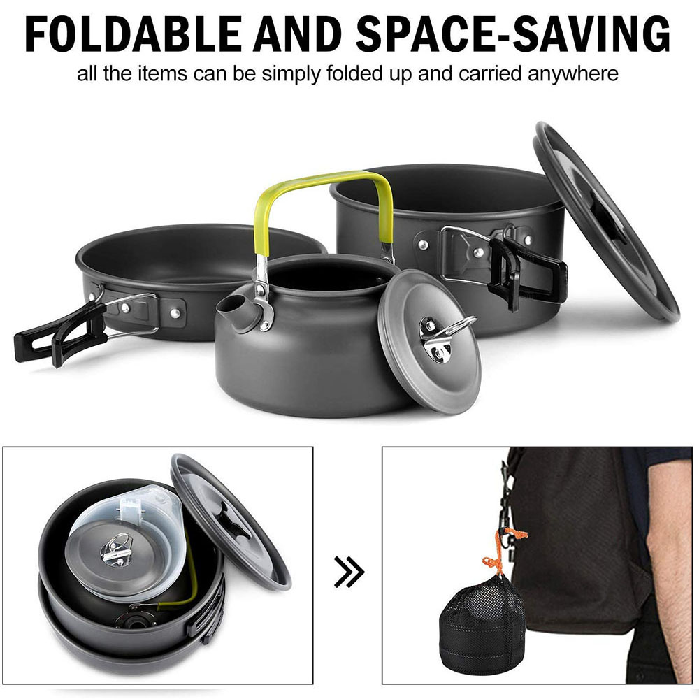 Outdoor camping cookware set m - огляд і ціна Outdoor Camping Uk