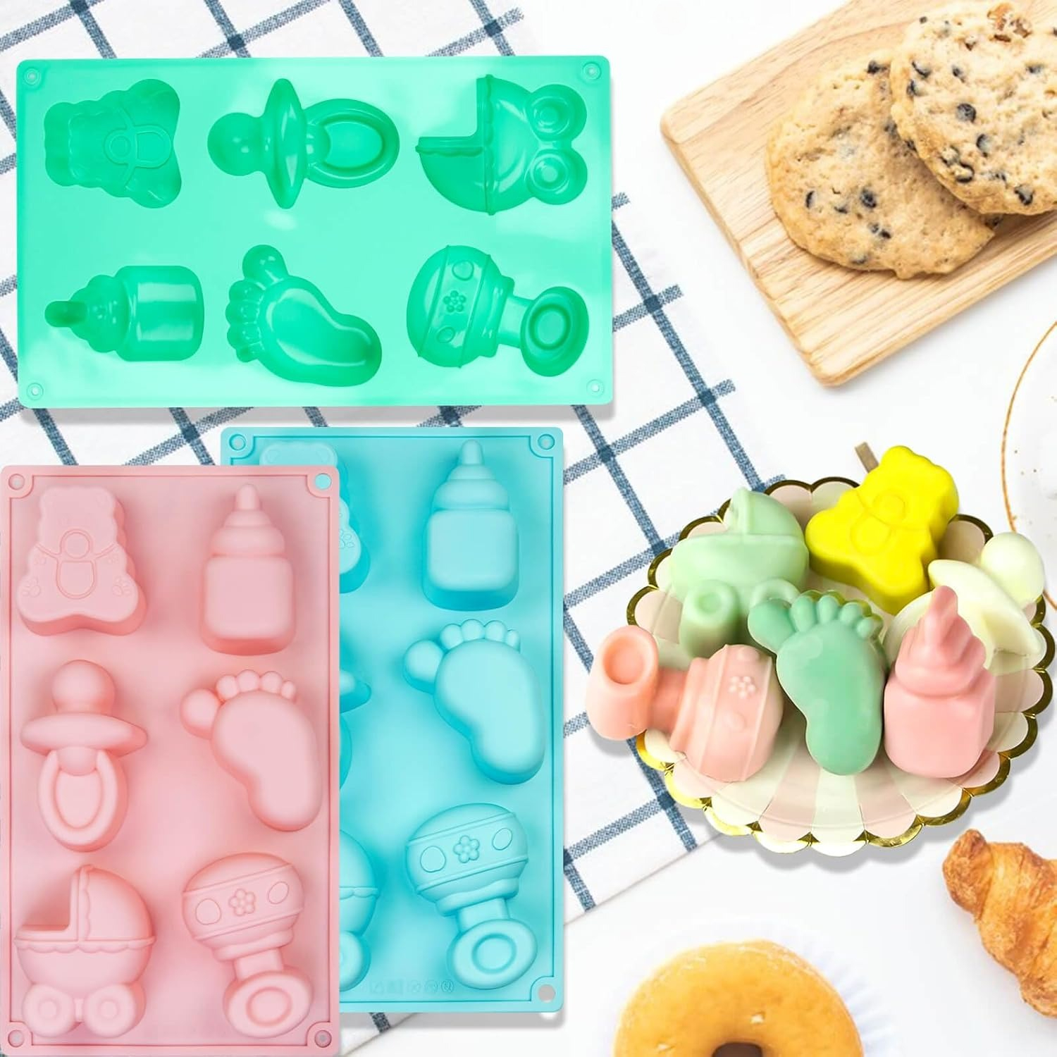 35 Cavity Baby Shower Silicone - огляд і ціна Bear Canister
