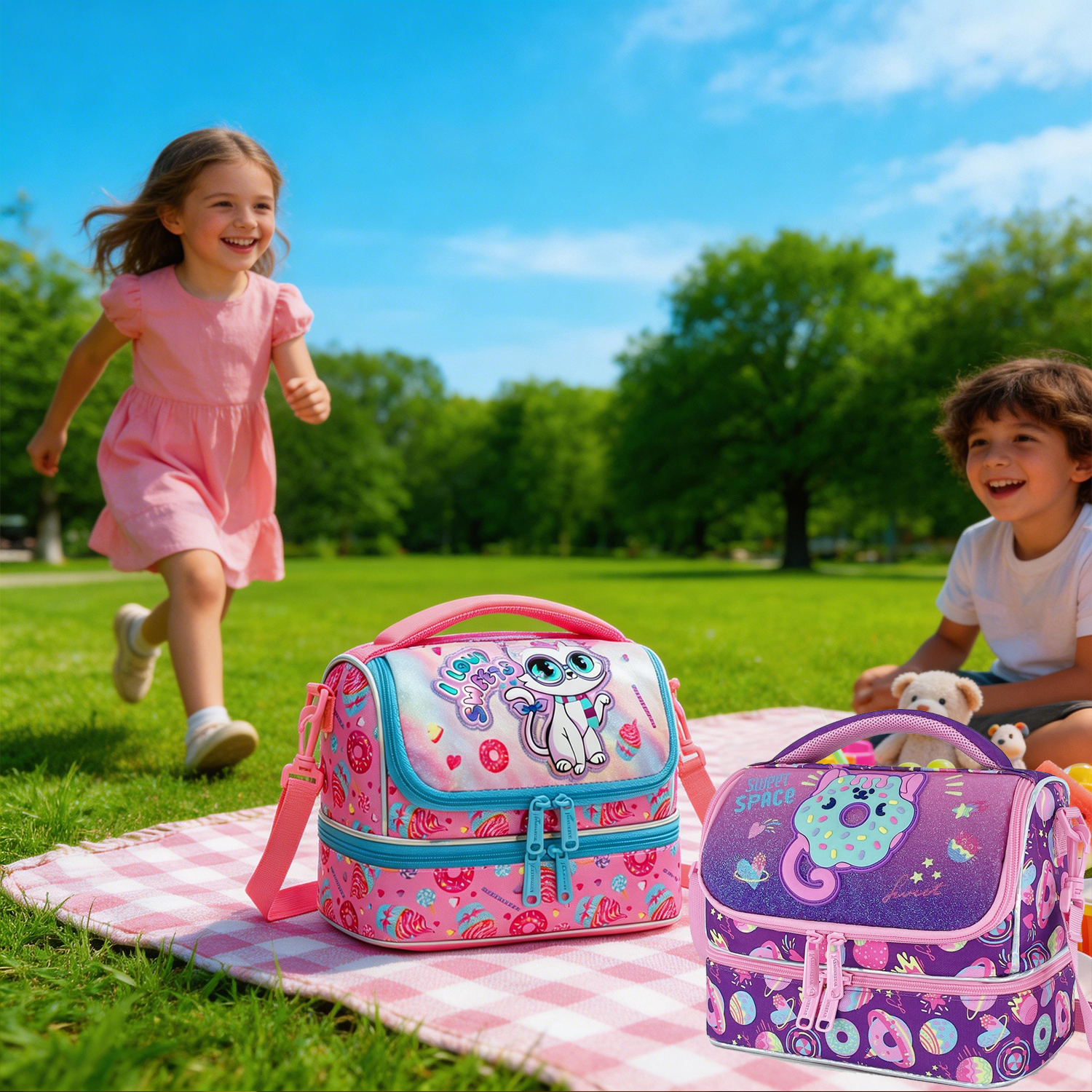 Lunch Bag for Kids Large Capac - огляд і ціна Outdoor Camping For Kids