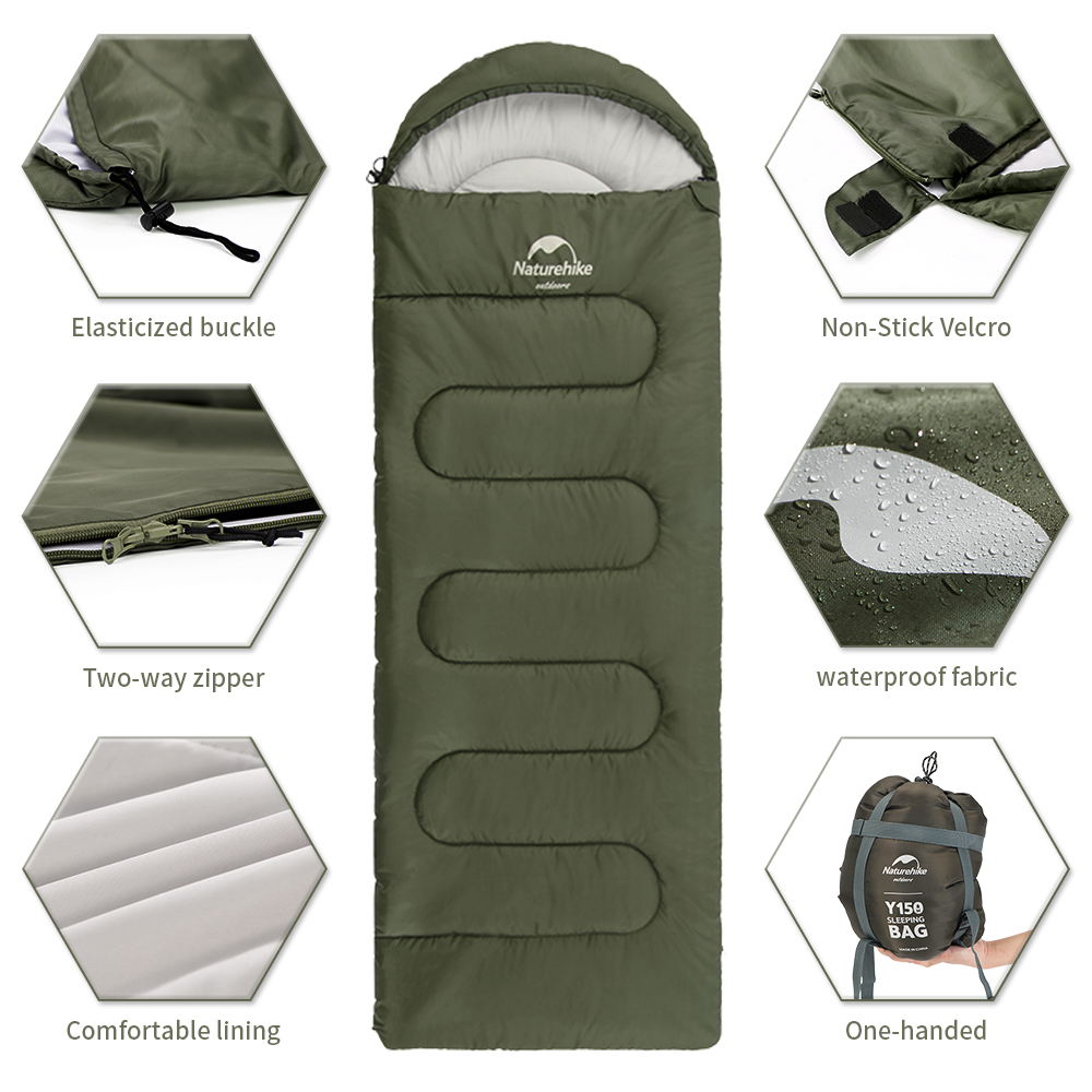 Naturehike Y150 Sleeping Bags  - огляд і ціна Ultralight Sleeping Bag