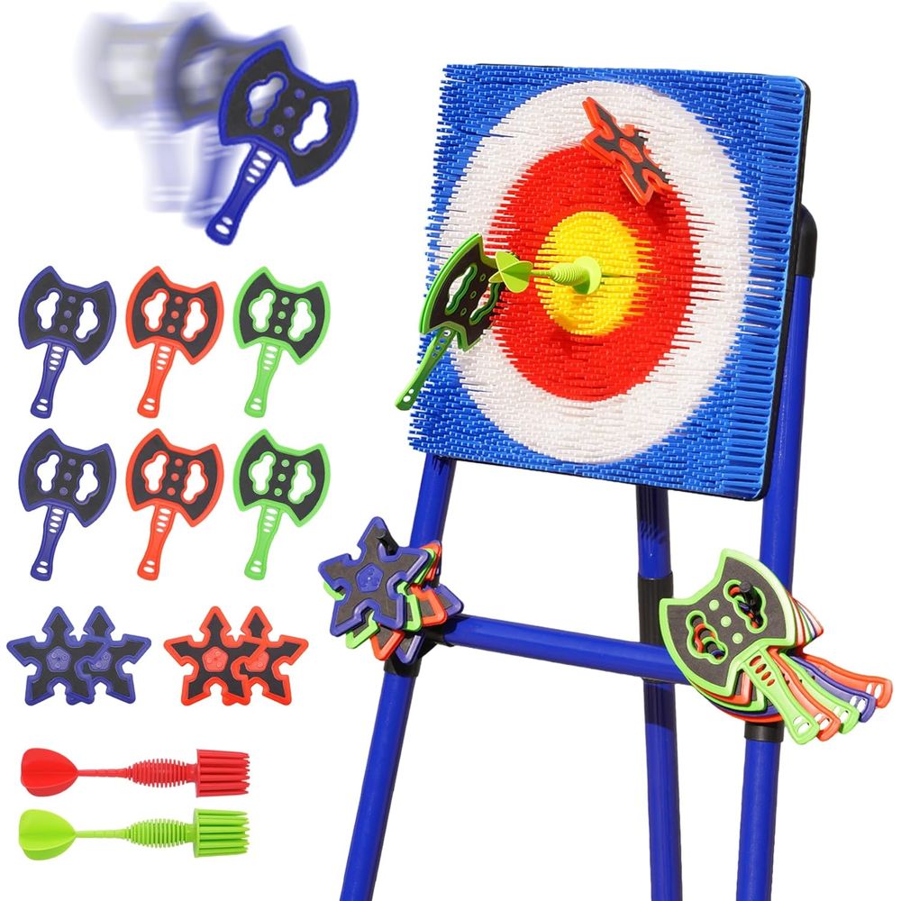Bristle Target Axe Throwing Se - огляд і ціна Outdoor Camping Games For Adults