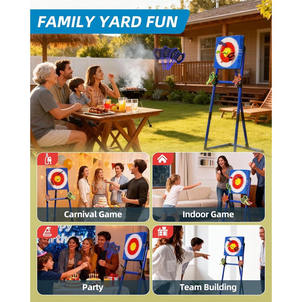 Bristle Target Axe Throwing Se - огляд і ціна Outdoor Camping Games For Adults