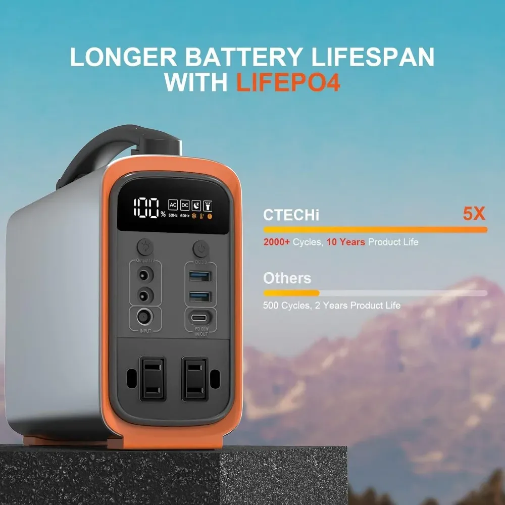 320Wh Lifepo4 Portable Power S - огляд і ціна Portable Power Station