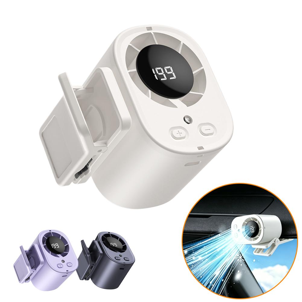 Portable Clip-On Fan with LED  - огляд і ціна Outdoor Camping Misting Fan
