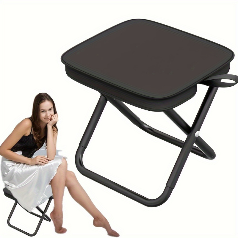 1pc Portable Folding Iron Allo - огляд і ціна Outdoor Camping Folding Chairs