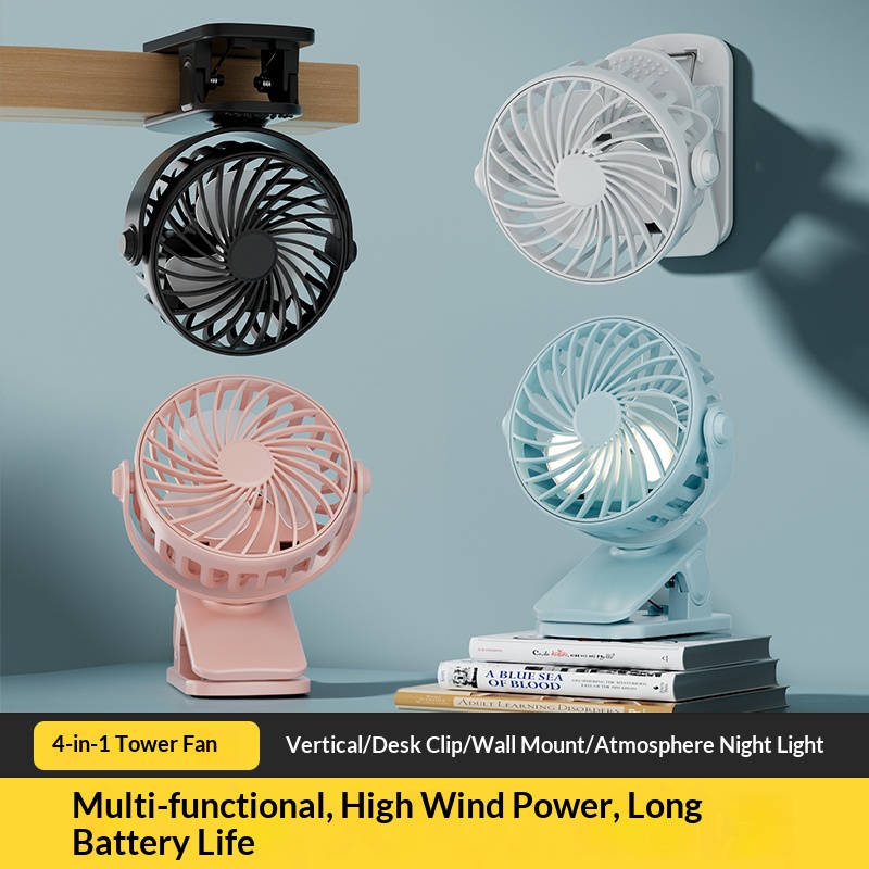 HOMEFISH Portable Rechargeable - огляд і ціна Outdoor Camping Misting Fan
