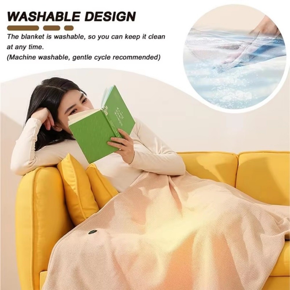 Portable Winter Shawl Blanket  - огляд і ціна Outdoor Camping Heated Blanket