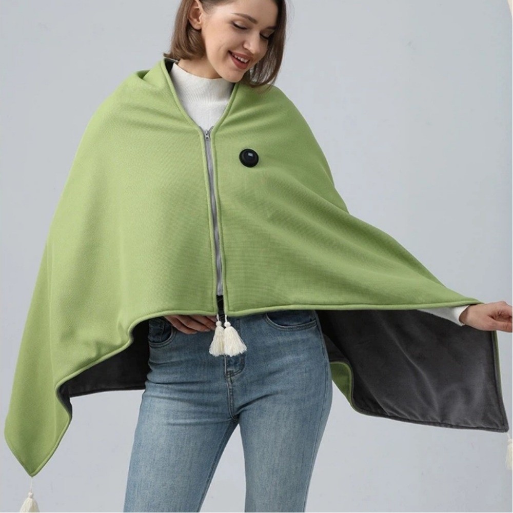 Portable Winter Shawl Blanket  - огляд і ціна Outdoor Camping Heated Blanket