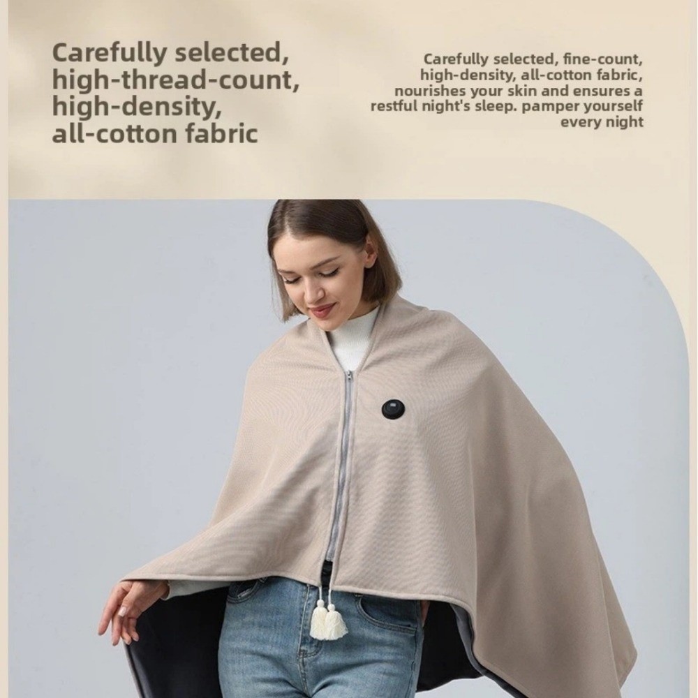 Portable Winter Shawl Blanket  - огляд і ціна Outdoor Camping Heated Blanket